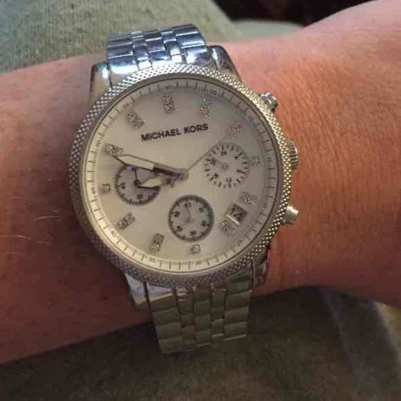 Silver MICHAEL KORS watch